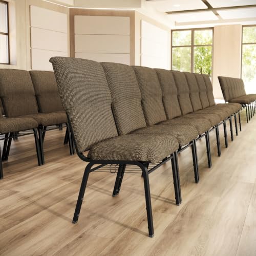 Flash Furniture Jute Fabric/Black Frame / Set of 1 / Classic Chairs