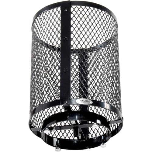 Global Industrial Gray / Industrial / 36.0 gallons Trash, Recycling & Compost