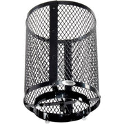 Global Industrial Black / 23.5 inches (Diameter) x 43 inches (Height) / Industrial Trash, Recycling & Compost