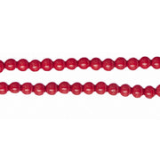9-Foot x 14MM Wooden Red Beaded Garland by Kurt S. Adler – 9 Foot x 14MM, Wood, Red, Model TN0066/R