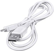 3.3ft White Micro USB PC 5V DC Charging Cable PC Laptop Charger Power Cord for Abco Tech Water Resistant Wireless Bluetooth Shower Speaker ABC2024 ABC2027 ABC2029 ABC2031 ABC2032 T200520