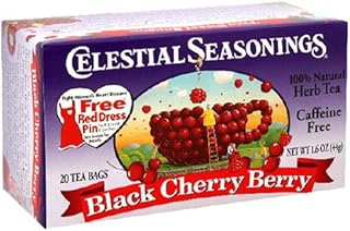 Celestial Seasonings BLACK CHERRY BERRY TEA