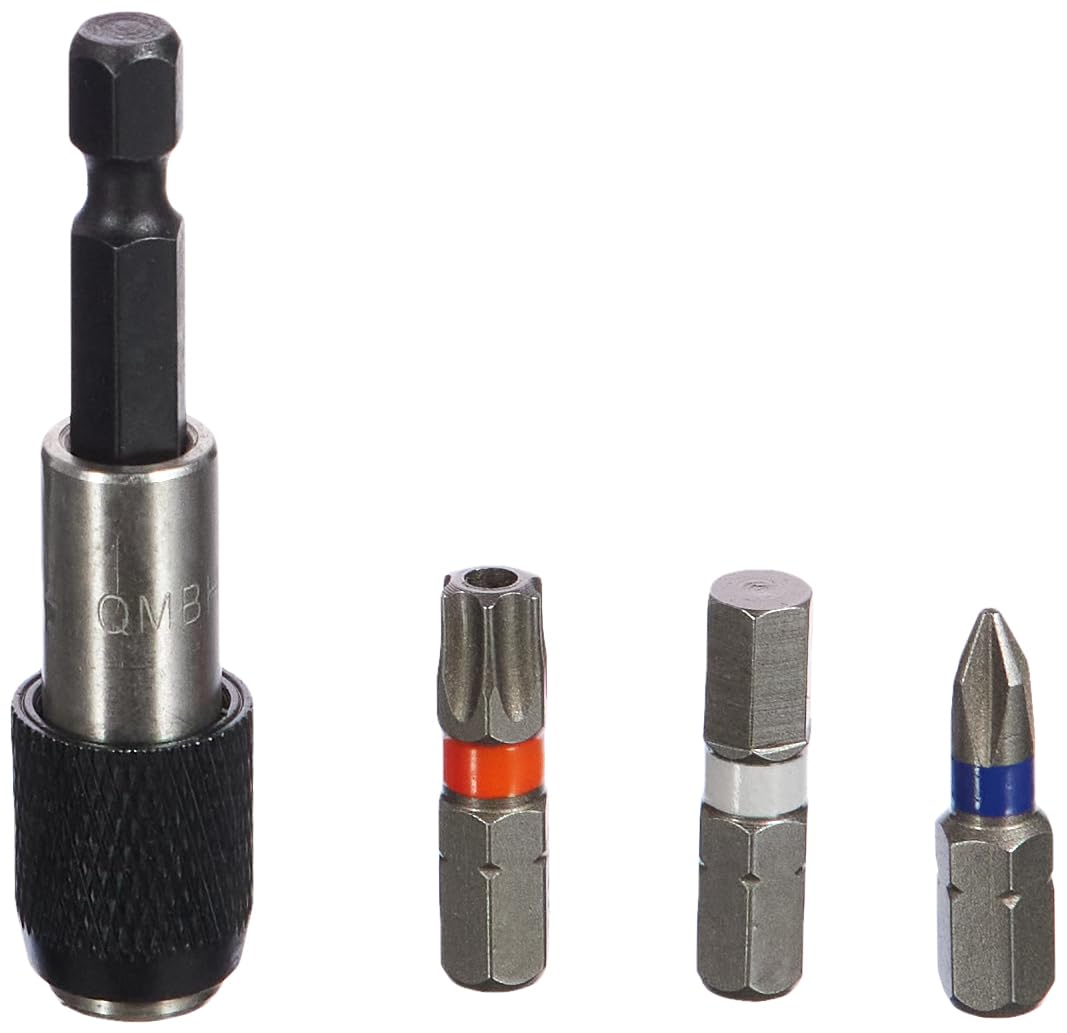 Screwdriver Bit Set "Pro" 32 Pcs by Bosch – 13cm x 6.7cm x 4.5cm, Stainless Steel, Silver, Pack of 7, Model 2607017319