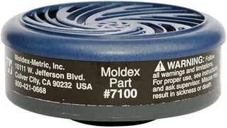Moldex 7100 Organic Vapor Cartridge for Full/Half Mask (Bag of 2)