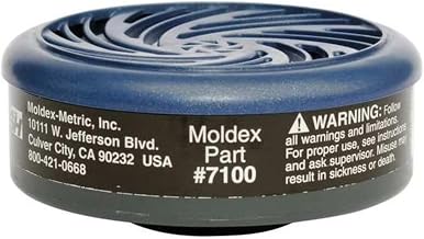 Moldex 7100 Organic Vapor Cartridge for Full/Half Mask (Bag of 2)