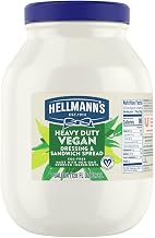 Hellmann's Heavy Duty Vegan Mayo Dressing & Sandwich Spread Jar, 1 Gal