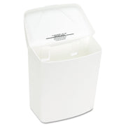 Co. Health Gards Convertible Sanitary Napkin Receptacle by Hospital Specialty – White, Model 250/201W (DMi