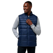 Mens Aves Tech Puffer Ves Total Eclipse L by TravisMathew – Polyester, Total Eclipse, Model 1MZ274