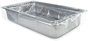 PanSaver Hotel Pan Clear Liners for Easy Clean Up - Disposable Buffet Pan Liners, Ovenable up to 400F - Clear (Hotel Pan X-Deep | 34 x 22 IN)