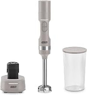 Dash Cordless Immersion Blender, Stainless Steel Blades, French Grey