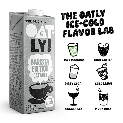 Oatly Barista / 32 Fl Oz (Pack of 6) / 6 Oat Milks