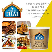A Taste of Thai Peanut Sauce & Coating Mix / 3 Pack / 3 Peanut Sauce