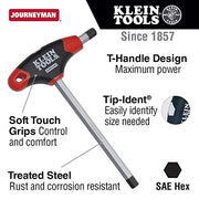 KLEIN TOOLS 6-Inch Length / 1/8-Inch Hex / 1 Hex Keys