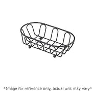 G.E.T. 4-33450 Basket, Iron Powder Coated, Oval, 7-3/4" x 4-1/2" x 2-1/4", Case of 12