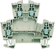 Weidmuller Terminal Block, Din Rail, 4 Position, 22-12Awg - 1041100000