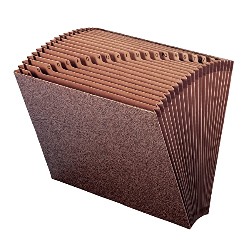 SMEAD Letter / A-Z Index, Letter Size / Leather-like File Jackets & File Pockets