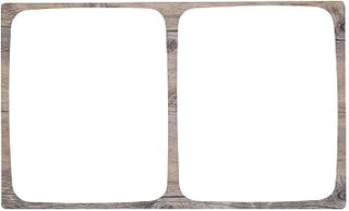 HUBERT Cold Tile 1/2 Size Driftwood Melamine - 21" L x 12 3/4" W