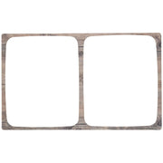 Cold Tile 1/2 Size Driftwood Melamine - 21" L x 12 3/4" W by HUBERT – Melamine, Driftwood, Model H0066-DRIFTWD-D