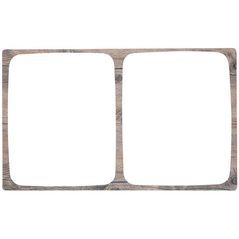 Cold Tile 1/2 Size Driftwood Melamine - 21" L x 12 3/4" W by HUBERT – Melamine, Driftwood, Model H0066-DRIFTWD-D