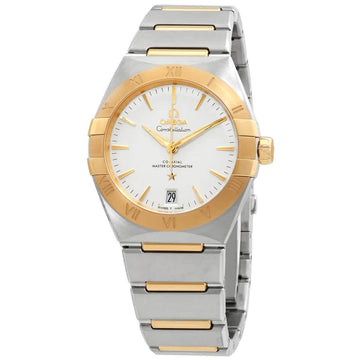 Constellation Automatic Silver Dial Ladies Watch by Omega – Silver, Model 13120362002002