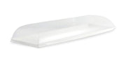 PacknWood - 210BCHIC3915 - Bio 'n' Chic Rectangular Sugarcane Platter Tray - Disposable Platters Cookies Serving Trays - Micr