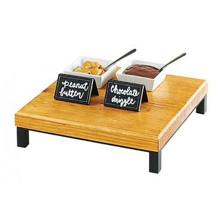 Madera 12"Sq x 3"H Display Riser by CAL-MIL – Pine Wood, Brown, Model 22065-3-99