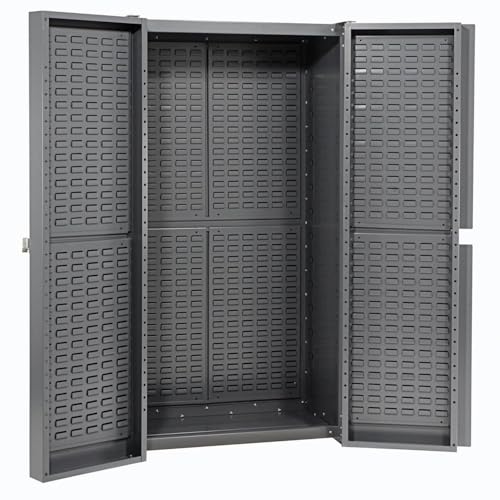 Global Industrial Red / 38 inches (W) x 24 inches (D) x 72 inches (H) / Industrial Storage Cabinets