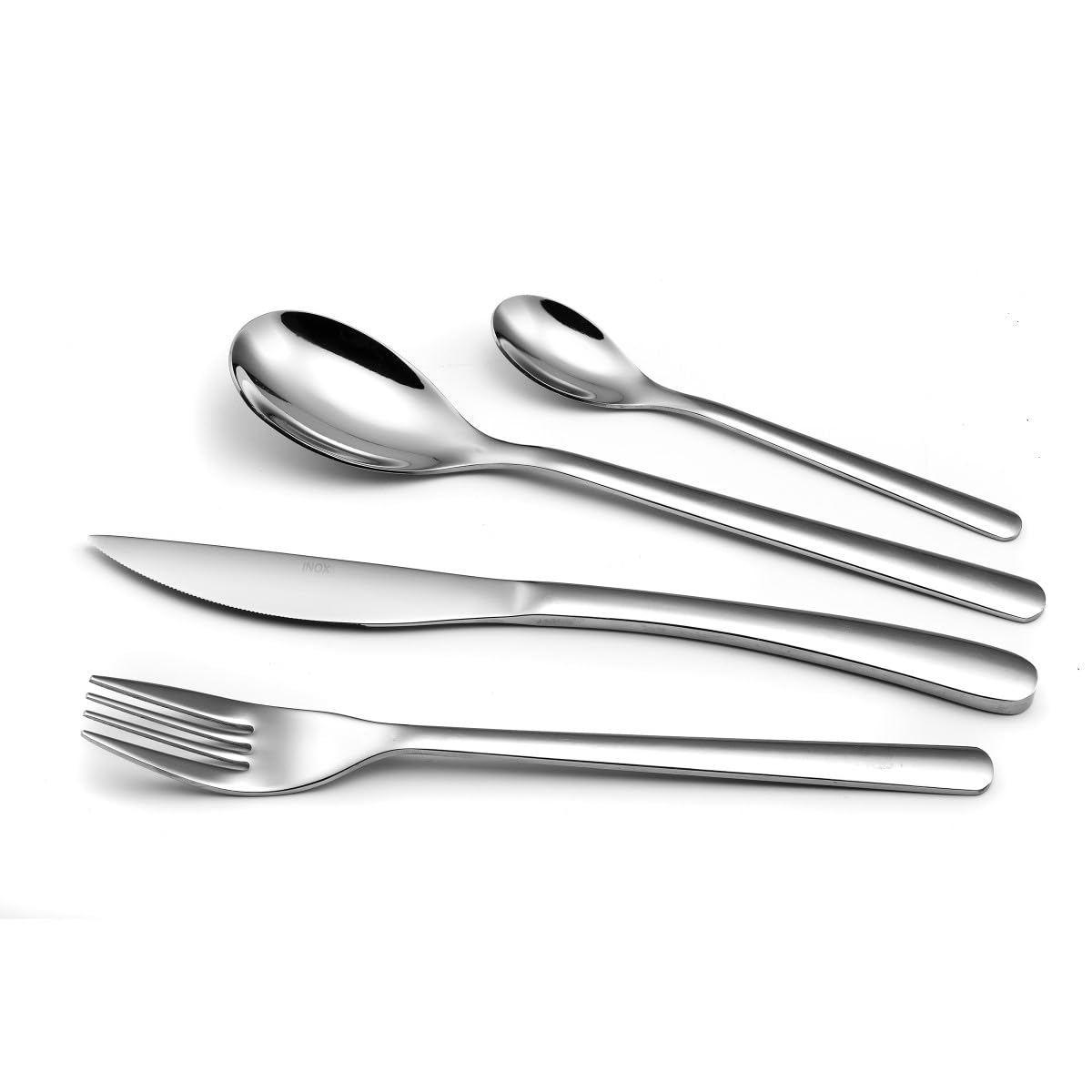 table cutlery 24-piece for 6 people by Amefa – Stainless Steel, siliver, Model 190700AF20C40