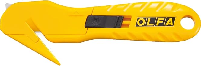 OLFA Concealed Blade Safety Knife (SK-10) - Tape Slitter, Protected Blade