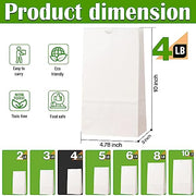 Glownary 500 / White / 4.0 pounds Food Storage Bags