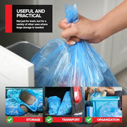 Stock Your Home 60 / 1 Count (Pack of 60) / Blue Trash Bags
