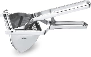 GEFU Original Stainless Steel Potato Press and Ricer to Puree All Root Vegetables