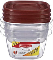 Rubbermaid 7J94-VP-CHILI 6PC Food Container Set