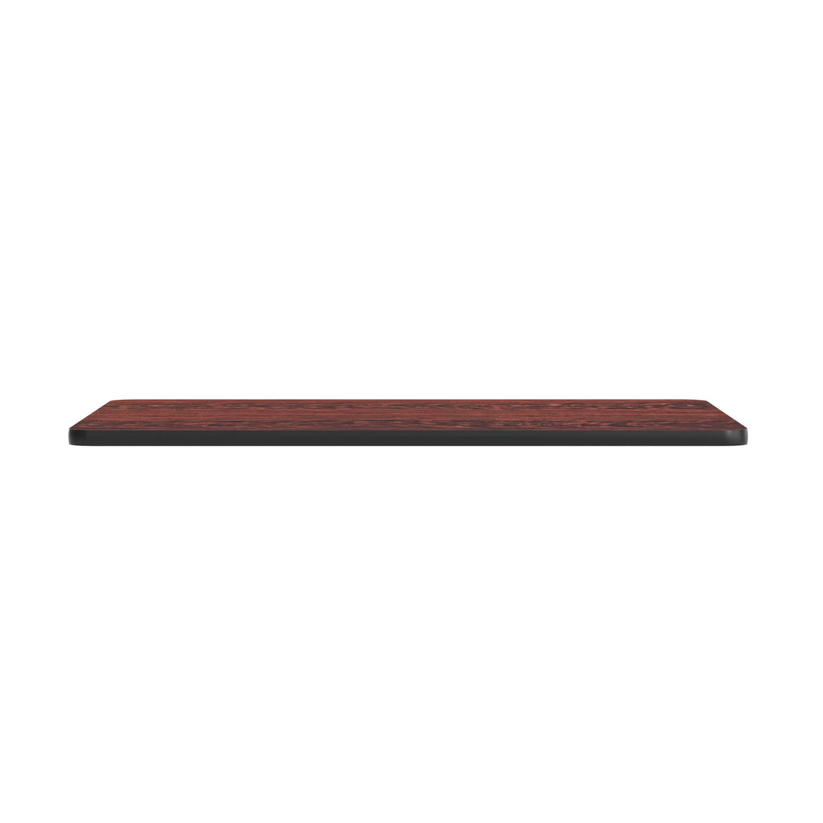 Flash Furniture Black/Mahogany / 30" x 48" Rectangular / Classic Tables