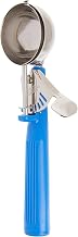 Winco ICOP-16 Ice Cream Disher with Blue Handle, Size 16, Stainless Steel