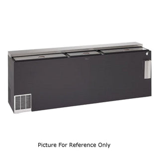 96"W Flat Top Low Temperature 115v Bottle Cooler by Perlick – Model BC96LT