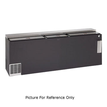 96"W Flat Top Low Temperature 115v Bottle Cooler by Perlick – Model BC96LT