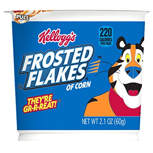 Frosted Flakes Original / 2.1 Ounce (Pack of 60) / 60 Breakfast Foods