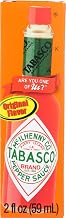 Tabasco Pepper Sauce, Original Flavor, 2-Ounce Bottles (Pack of 24)