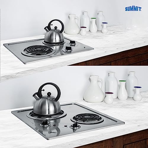 SUMMIT APPLIANCE Stainless Steel / 115-120V / 1 Cooktops
