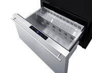 Summit 30” Drawer Refrigerator by Summit Appliance – 2.54 cubic_feet, Silver, Model SDR30