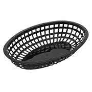 Black Plastic Fast Food Basket by HUBERT – Plastic, Black