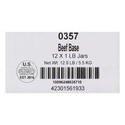 Selected Beef Base by Custom Culinary – 1 pound, Pack of 12