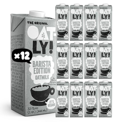 Oatly Barista / 32 Fl Oz (Pack of 12) / 12 Oat Milks