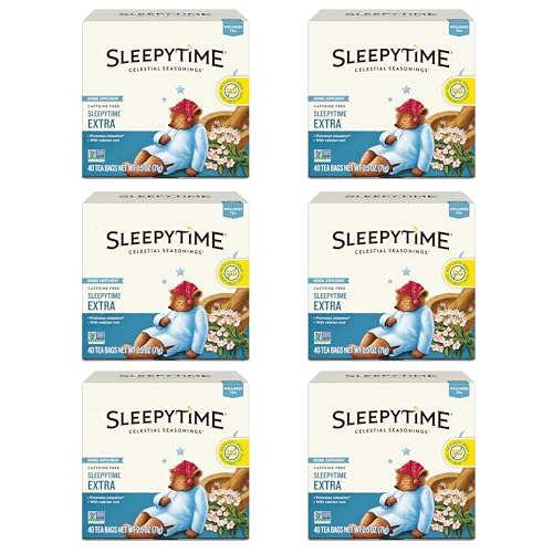 Celestial Seasonings Sleepytime Extra / 40 Count (Pack of 6) / 1 Herbal