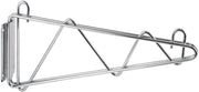 24" Silver Shelving Bracket by Winco – Standard, Plastic, Model VCB-24