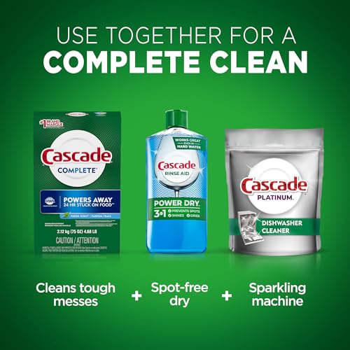 Cascade 75 Ounce (Pack of 1) / White / Fresh Dishwasher Detergent