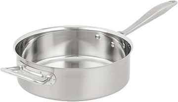 Vollrath 47746 Intrigue Mirror Finish S/S 6 Quart Saute Pan
