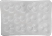 Culinary Puree Polypropylene 17 x 11" Apricot Halves Mold