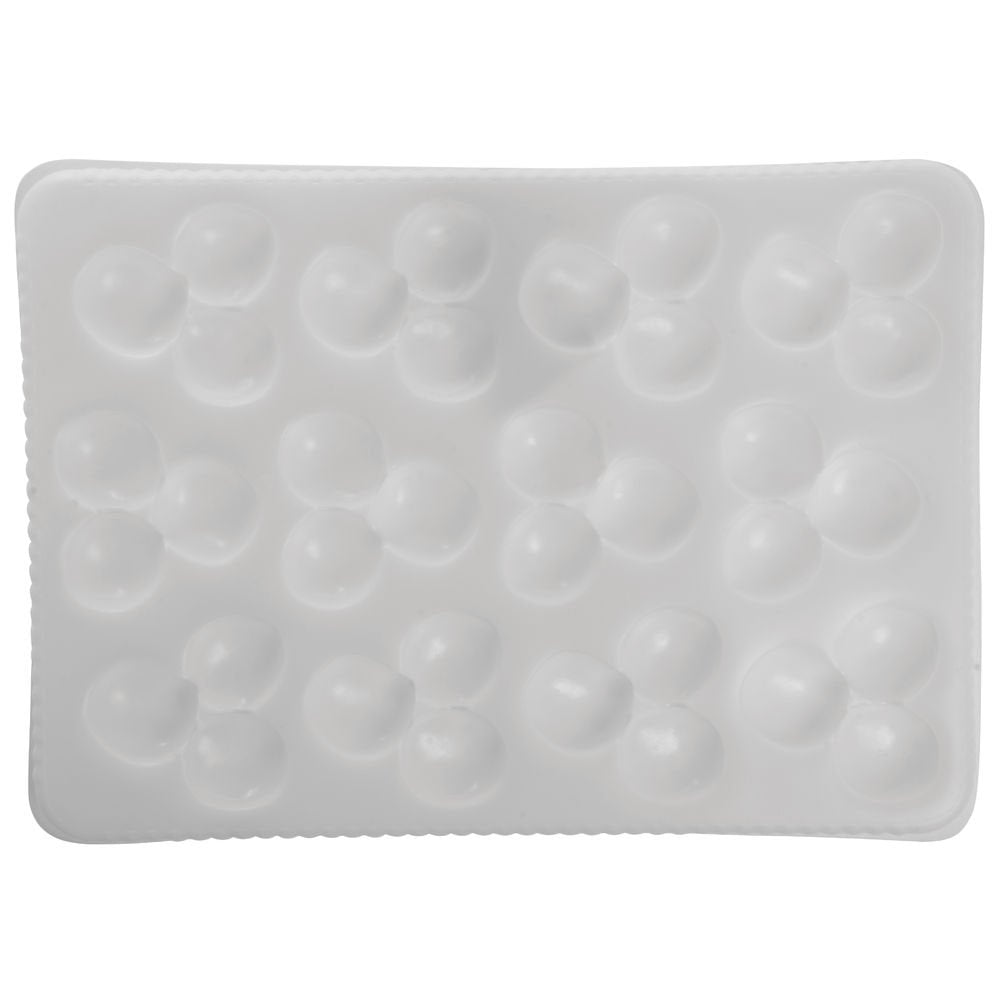 Culinary Puree Polypropylene 17 x 11" Mold by HUBERT – 17.0 liters, Plastic, White, Model APRICOT HALVES